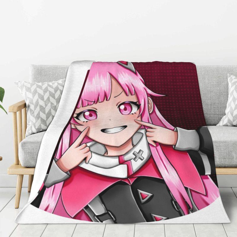 Custom Anime Animation Otori Emu Blanket Warm Fleece Soft Flannel Throw Blankets For Bed Sofa Car Autumn