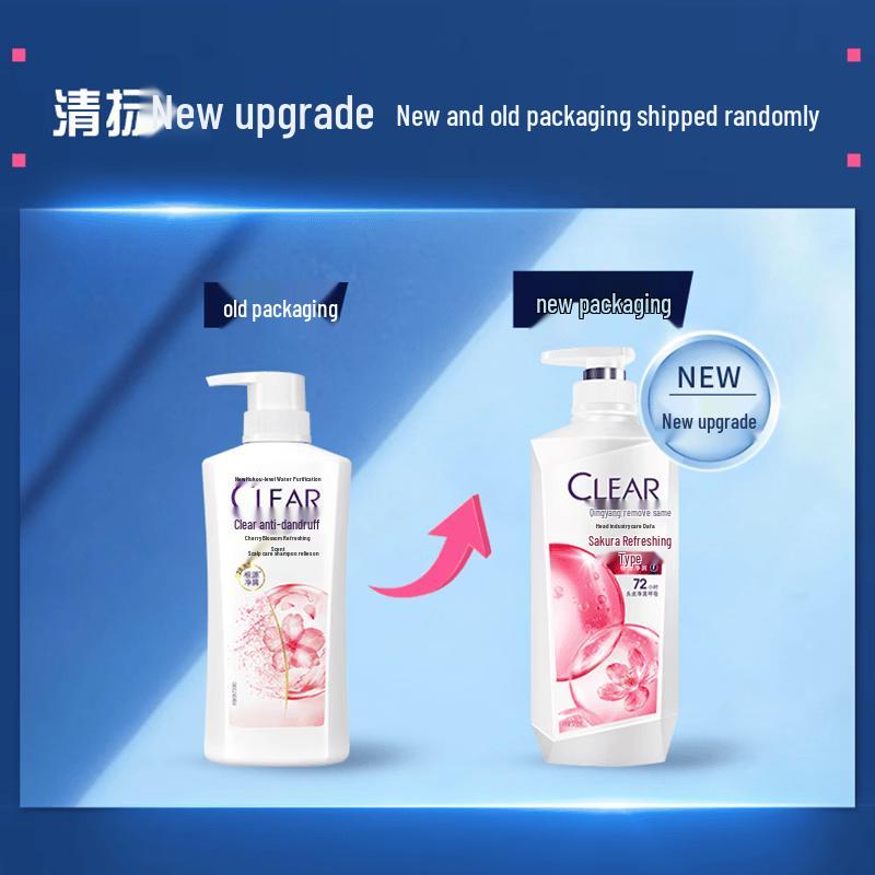CLEAR Cherry Blossom Refreshing Scalp Care Shampoo