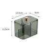 Acrylic Cotton Swab Storage Box Desktop Dust-Proof Transparent Makeup Removal Lipstick Cosmetics Storage Holder Organization