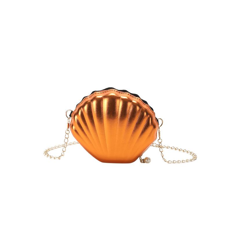 

Bag summer 2025 Mori candy color foreign personality design ins wind women shoulder chain shell bag pu