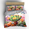 "Blossoming Desert Dreamscape" Bedding sets Duvet covers Pillowcases(1* Duvet Cover 2* Pillowcases without duvet insert)