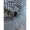 Used STETSON washable bucket hat plaid pattern 61