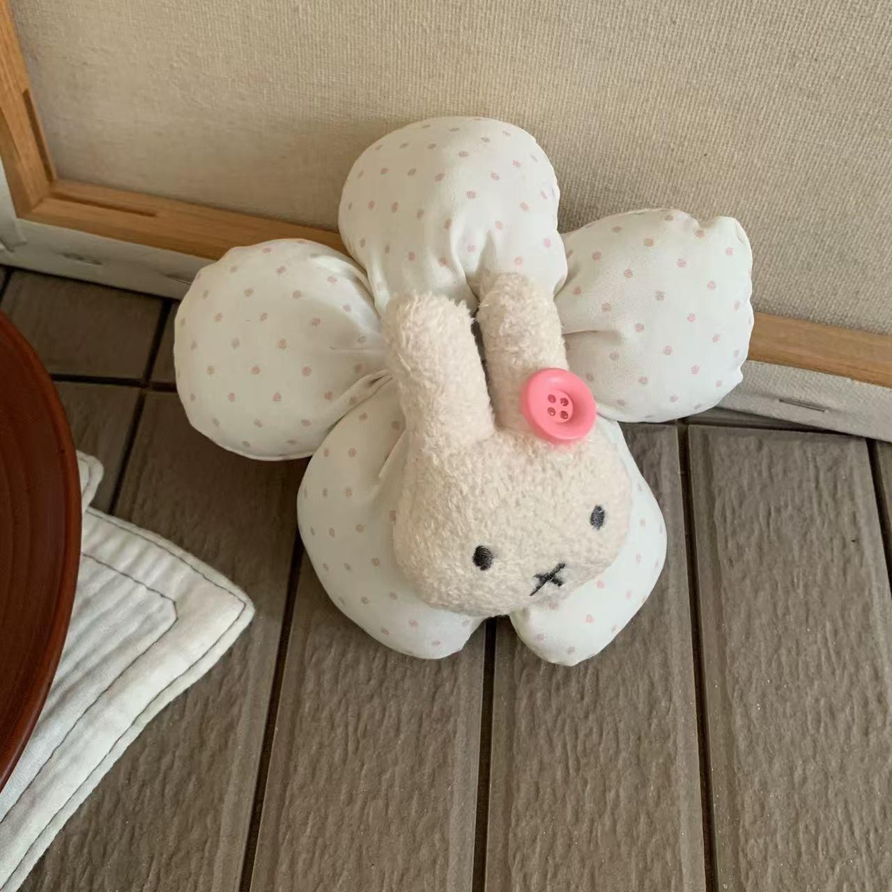 

Чарівна мультяшна гумка-скранчі з кроликом Міффі - дівочий солодкий аксесуар для волосся