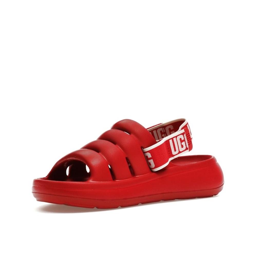 UGG Sport Yeah Slide Samba Red (Womens) Women Sneakers 1126811-SBR