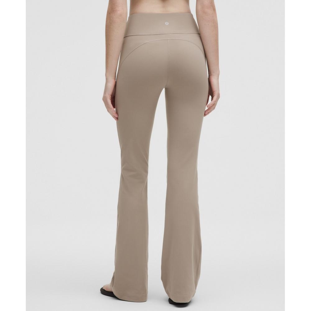 Lululemon Groove Nulu High Rise Flared Pant  Regular Warm Ash Grey