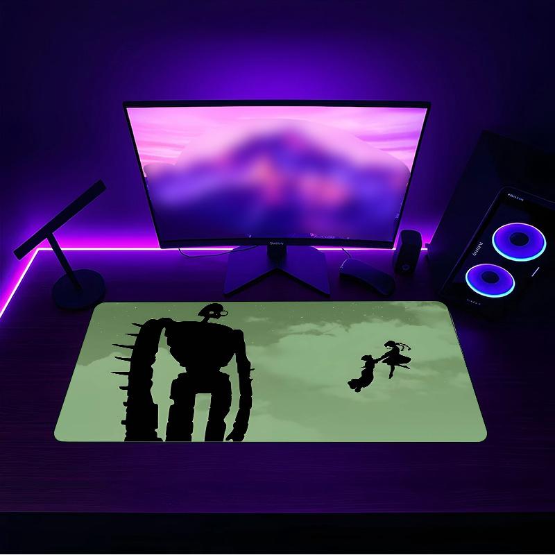 Castle in the Sky (30) Mouse pad with a non slip rubber base suitable for home offices and an ideal gift for gamers