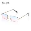 1PC Vintage Rectangle Sunglasses Luxury Gradient Eyewear Unisex Fashion  Designer Sun Glasses UV400 Protection Eyeglasses