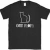Camiseta Mamãe de Gato Gatinho Engraçado Animal Pet Humor Presente Dia das Mães Camiseta com Texto