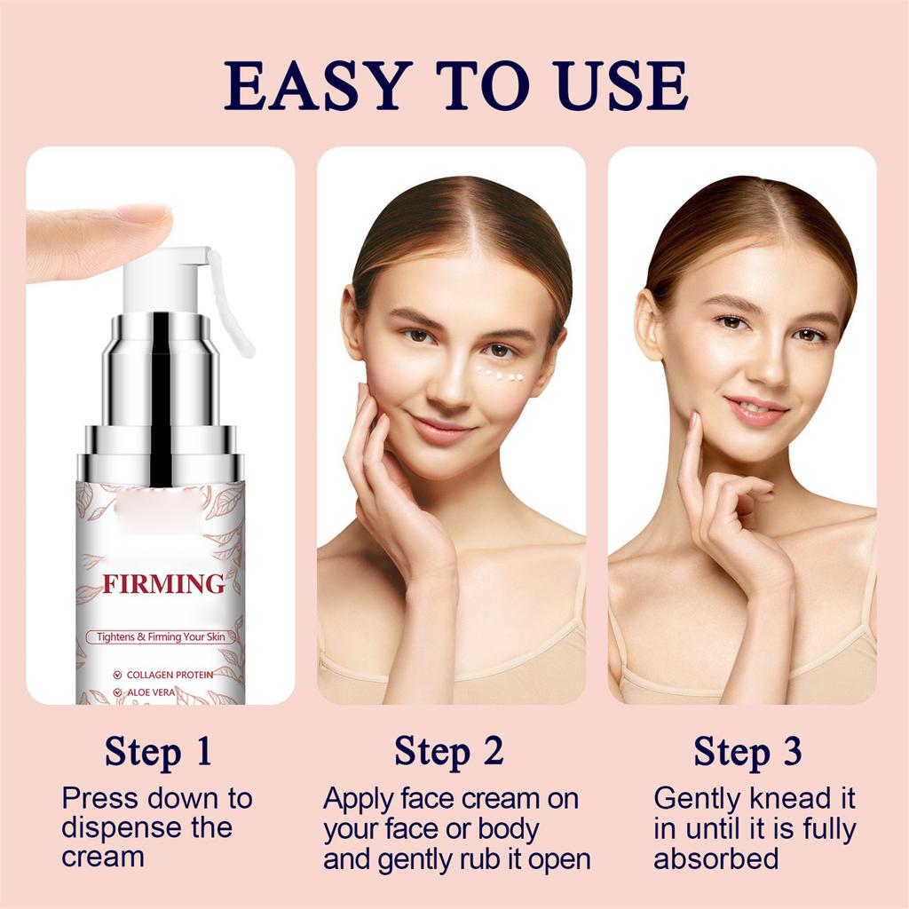 Firming Cream Deep Moisturizing And Hydrating To Solve Dry Skin Brightening Lotion(30ml)