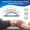 4 Level Adjustable Lumbar Back Stretcher For Lower Back Pain Relief Scoliosis Sciatica Ergonomic Stretching Board