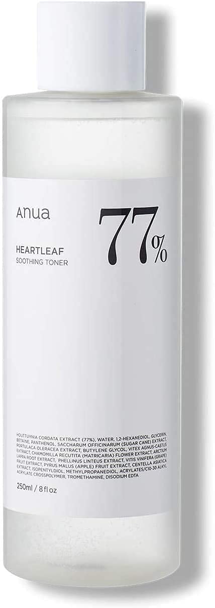 

ANUA Houttuynia Cordata 77% Soothing Toner, 250ml, for Sensitive Skin, Soothing Care [Parallel Import]