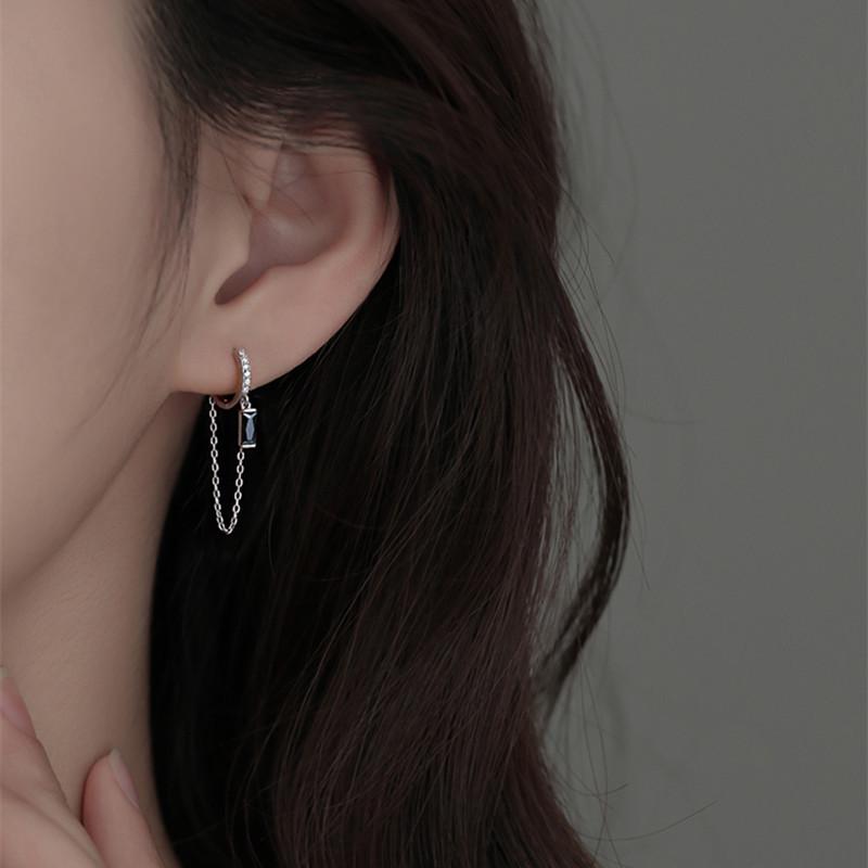 Elegant Chain Stud Earrings: Women's High-End Summer Trend Ear Jewelry 2022