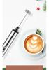 USB Rechargeable Handheld Electric Milk Frother – Ideal for Eggs, Baking, and Frothing.