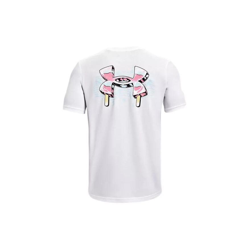 Under Armour Training Ice Cream Graphics T-shirt  White  Men s 1361678-100 XXXL