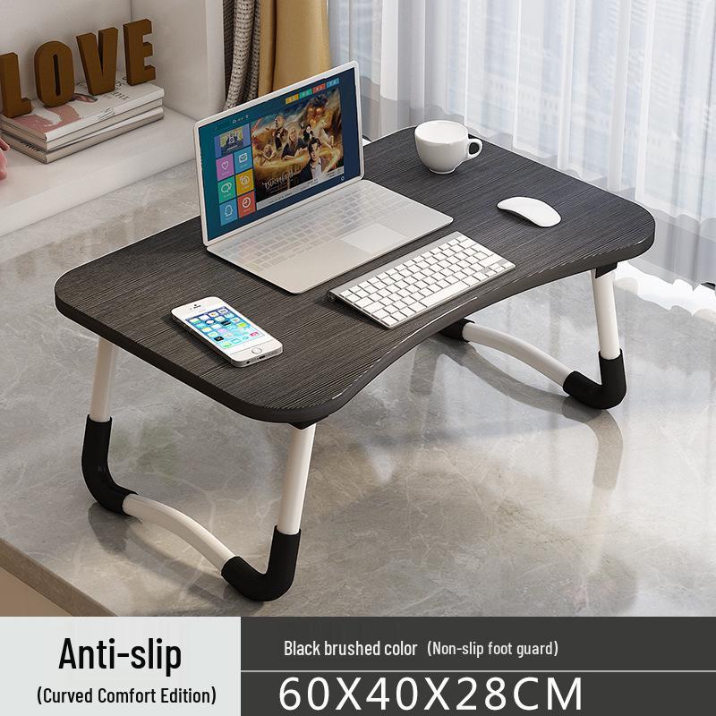 Foldable Laptop Bed Table - Portable Desk for Dorms and Lounging