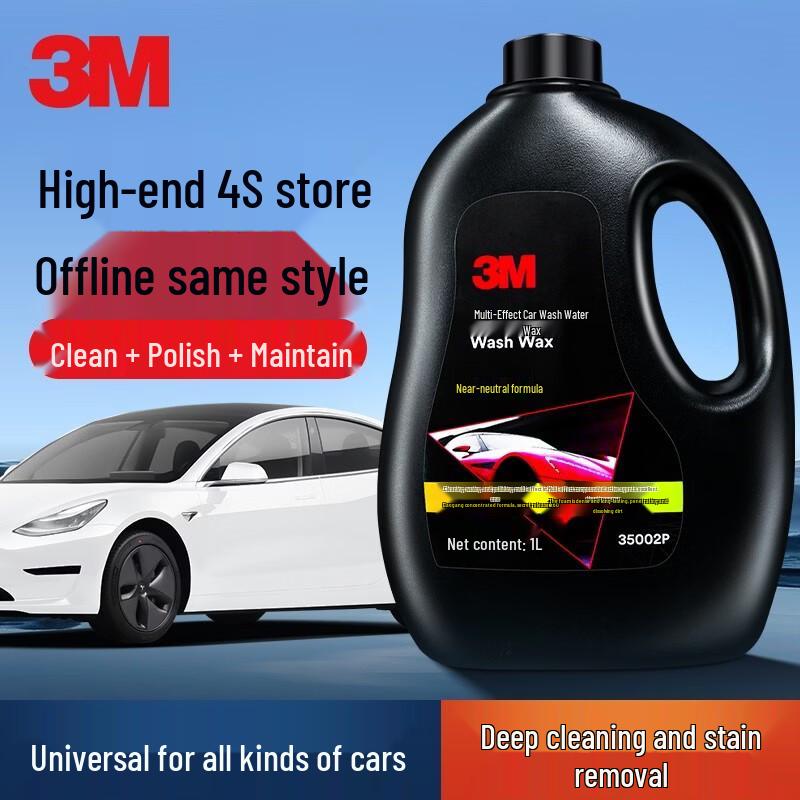 3M Liquid Car Wax & Wash
