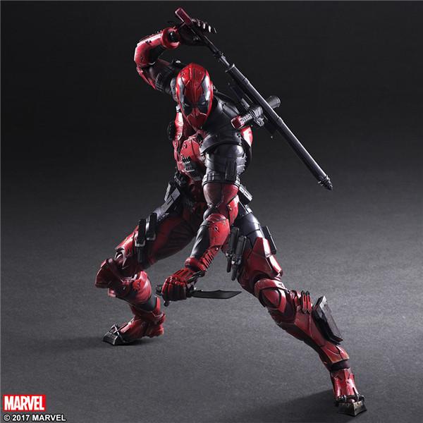 26cm PA Kai Deadpool Action Figure Playarts Gai 1/6 Wade Winston Wilson Figurines