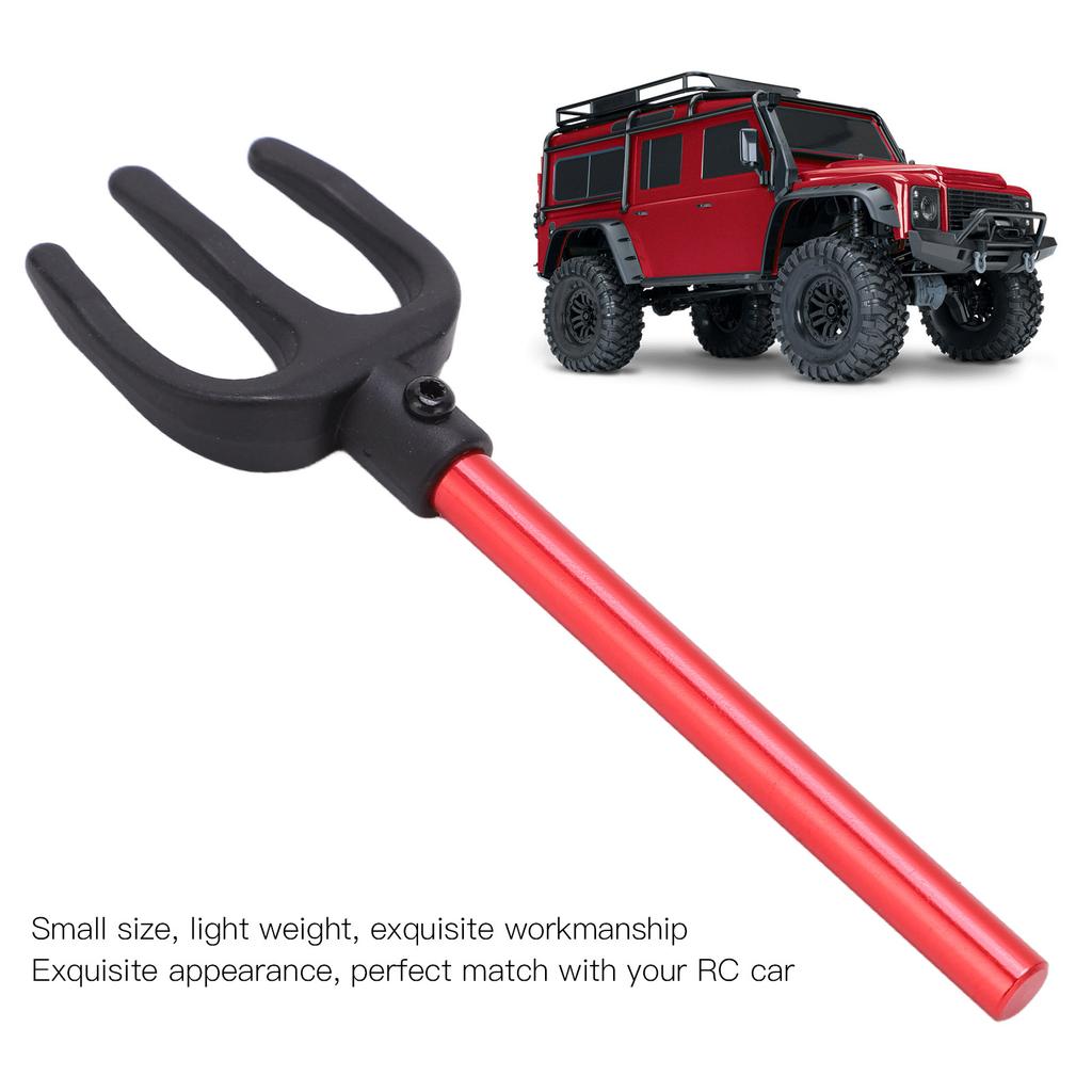 RC Model Metal Simulation Fork Decoration Tool for   Scx10 1Celsius10 RC Crawler Car