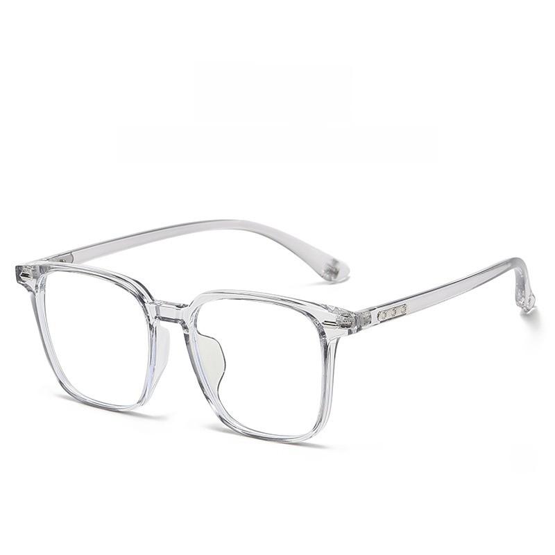 Tr90 Square Glasses Frame With Blue Light Blocking For Stylish Office Wear
