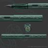 LAMY Harry Potter Slytherin Special Edition Fountain Pen with House Engraving EF Steel Nib Lightweight Aluminum Body Includes LAMY T10 Blue Cartridge
