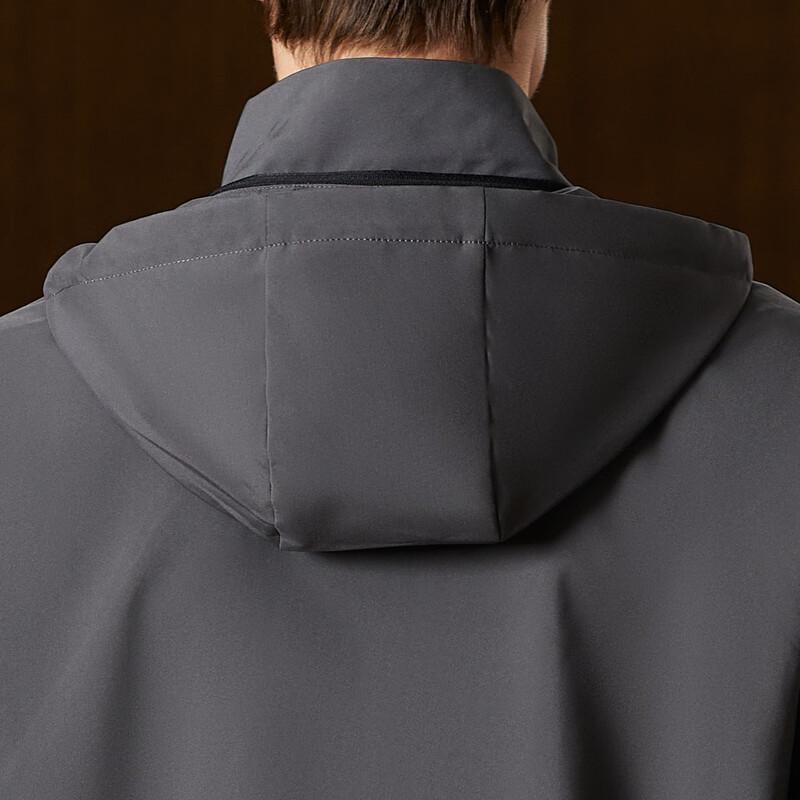 Antonio Men's Business Casual Hooded Jacket