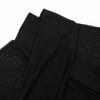 Women's J25TP256 Semi-Transparent Mesh Crossover Long Sleeve Slim Fit Short T-shirt for Summer and Autumn