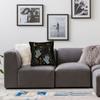 Halloween Witch Raven Square Putetrekk dekorasjon Gotisk Okkult Magic Witchy Putetrekk for sofa Bil Putetrekk