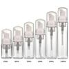Available in 30ml, 50ml, 60ml, 80ml, and 100ml sizes, this transparent foam bottle is perfect for travel and easy dispensing.