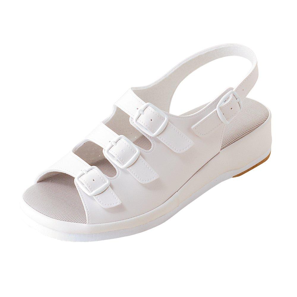 

Comfort Nurse Sandals with Original and 4L [Blanc Ange] Leaflet, Women s Men s, White, 27.0-27.5, белый