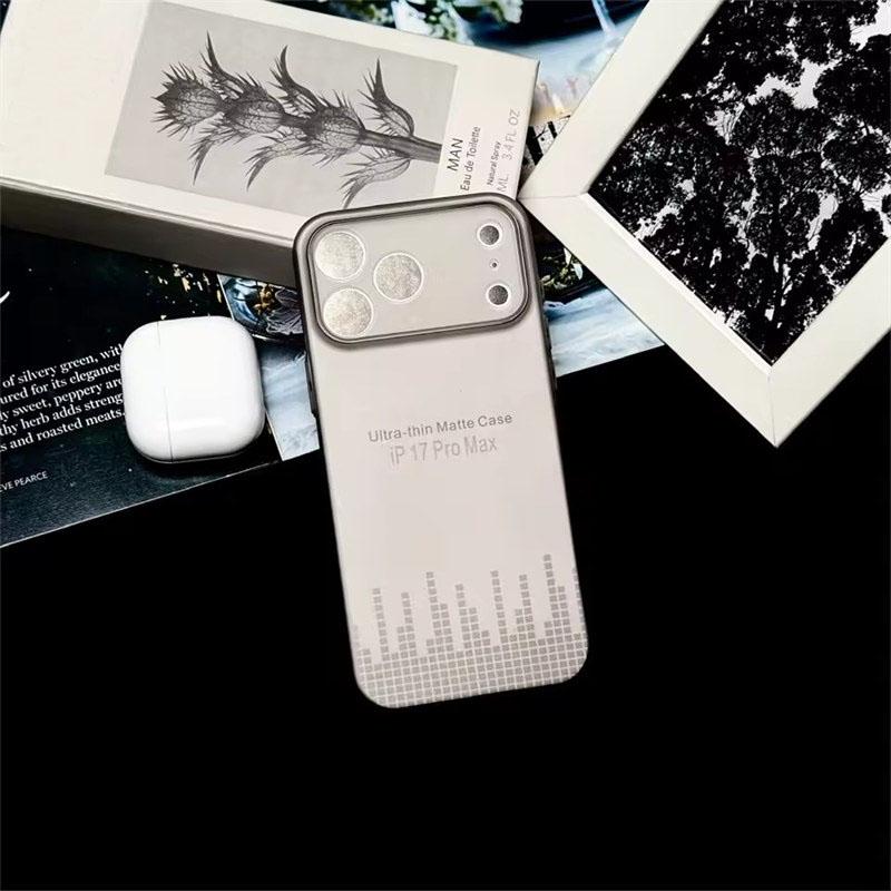 Ultra Thin Matte Translucent Phone Case For iPhone 17 Air 16 15 14 13 12 11 Pro Max Plus Shockproof Clear Slim Soft TPU Back Cove