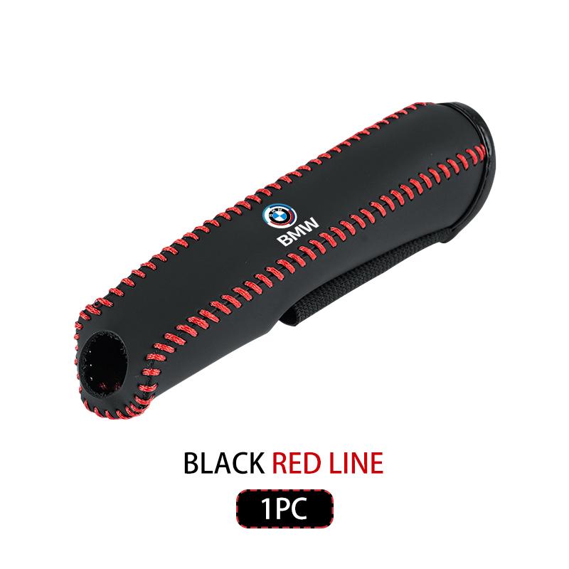 Car Handbrake Cover Hand Sewn Protective Gear Shift Lever Sleeve For BMW Performance M2 M3 M4 X1 X3 X4 X5 E87 X7 E91 G20