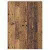 Wall Mounted Cabinet Reclaimed Wood Look 66 X 34.5 X 90 Cm Particleboard