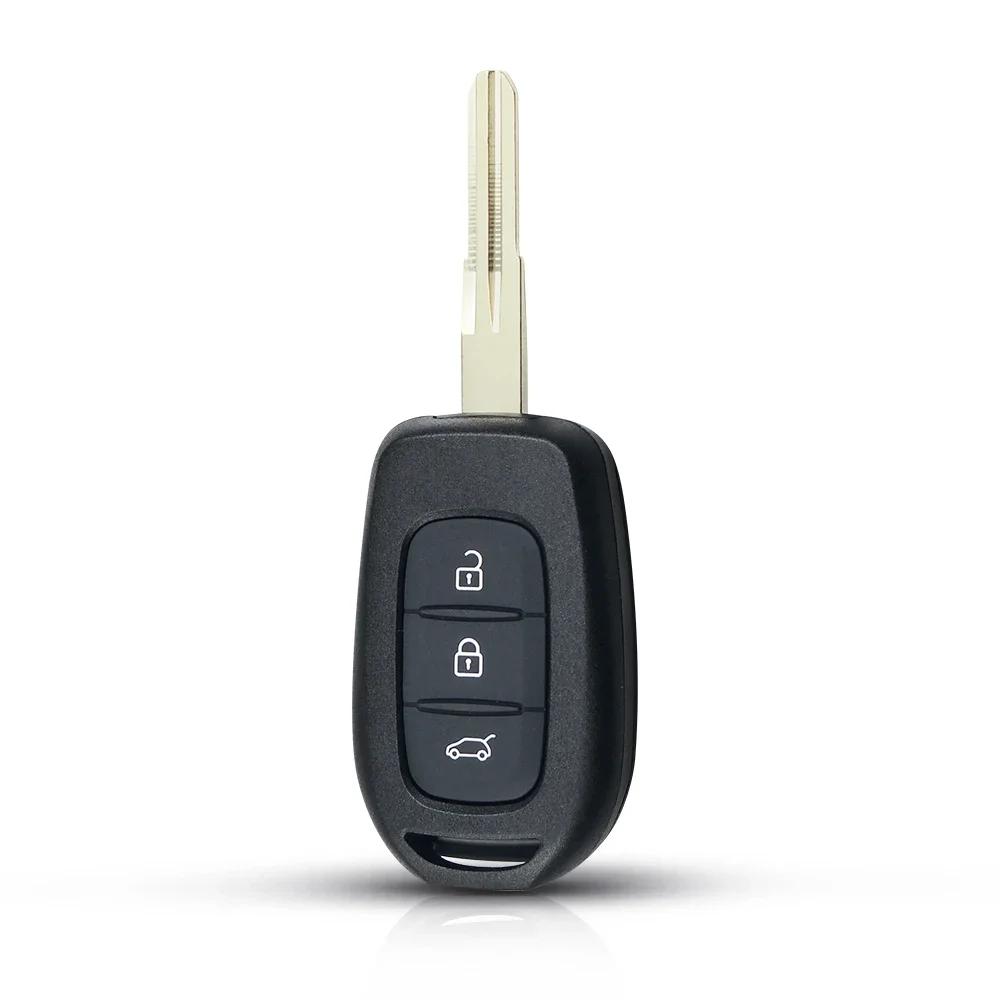 Car Remote Key Shell For Renault Duster Sandero Logan Clio Captur Laguna Scenic Fob 2/3 Buttons Key Replacement