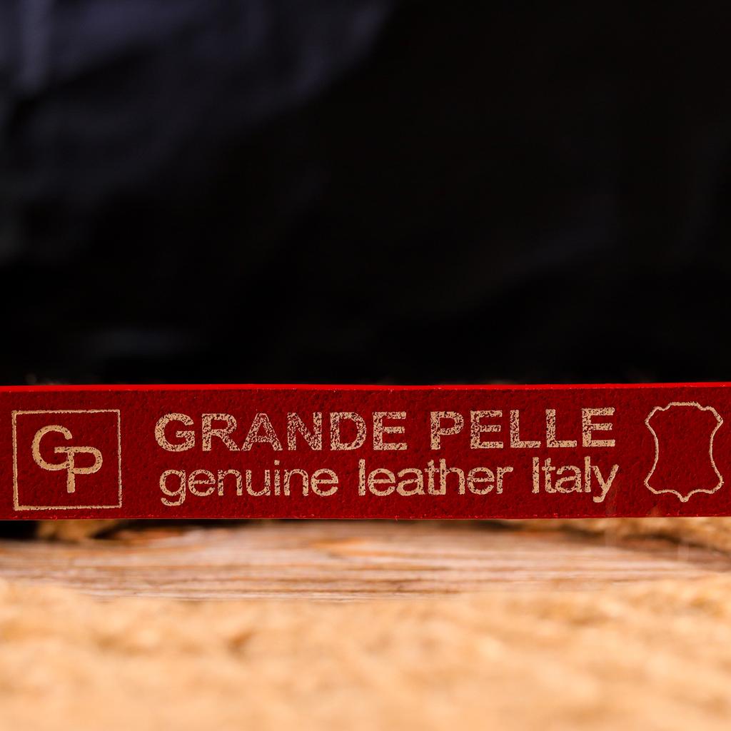 Attraktiver Damen-Ledergürtel GRANDE PELLE Ledergürtel 21445 Rot