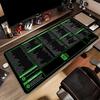 Excel Shortcuts Office Shortcuts Mouse Pad Large Extended Keyboard Mousepad Gaming Desk Mat Stitched Edge NonSlip Rubber X