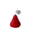 Strawberry-Scented Soy Wax Candle: Creative Fruit-Shaped Home Decor & Birthday Party Favor