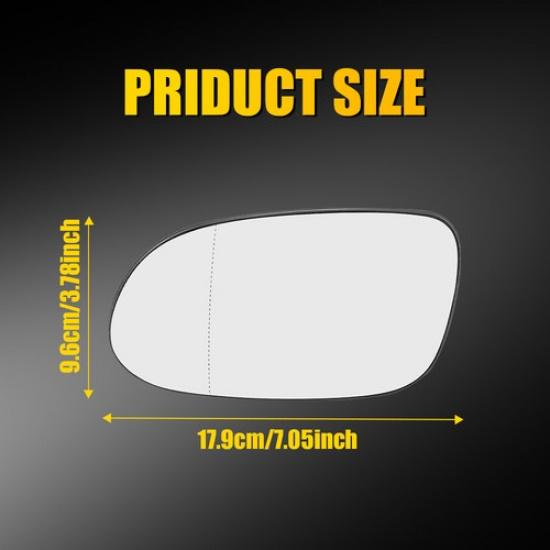 Mirror Glass W/ Backing Heated Driver Side LH For Mercedes-Benz CLK55 SLK320 B