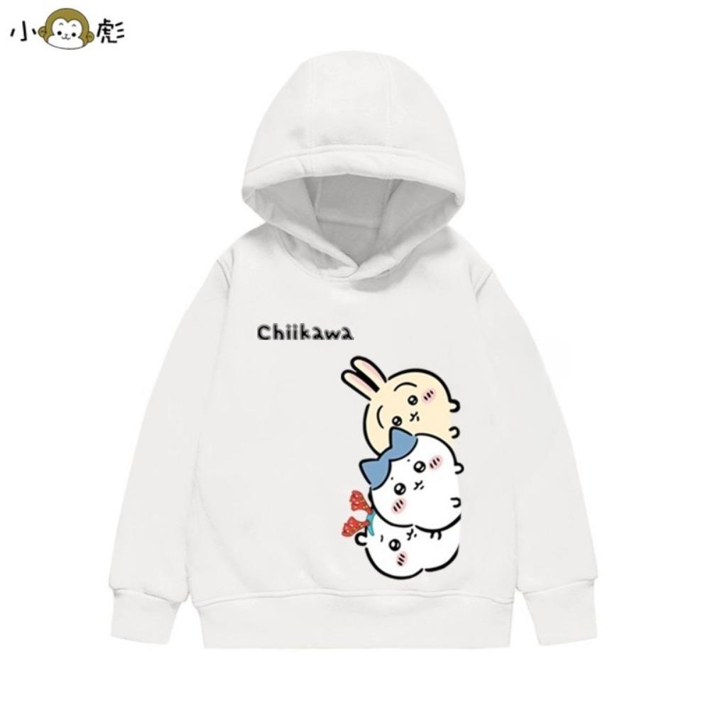 Children's Autumn and Winter Christmas Joint Jiyi Kawa Hooded Sweatshirt Printed Boys and Girls Children's Casual Pullover