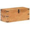 Storage Chest 90 x 40 x 40 cm Solid Acacia Wood