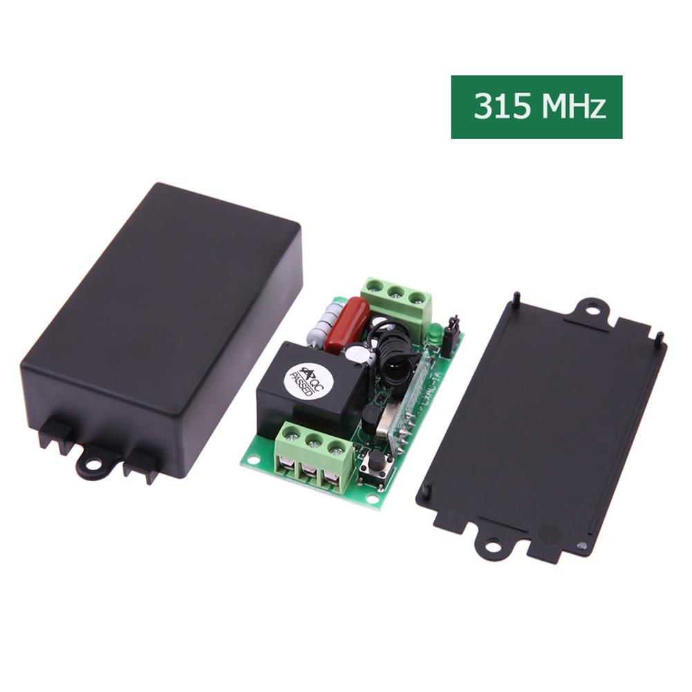 

315/433MHz Wireless Remote Control Switch AK-RK01S-220-A Remote Control Switch System Receiver AC 220V 1CH