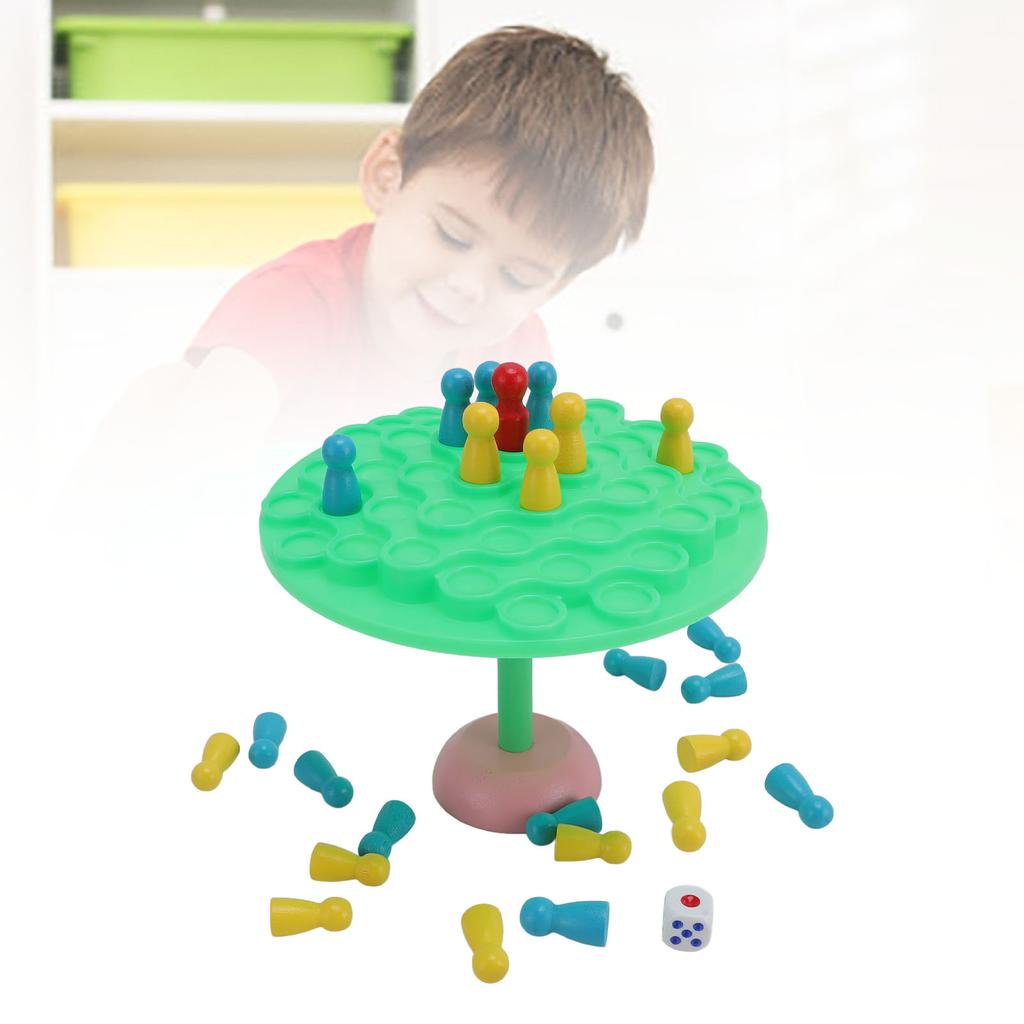 Balance Tree Toy Game Children Birch Wood Stackable Balanced Tree Board Game Toy for Home