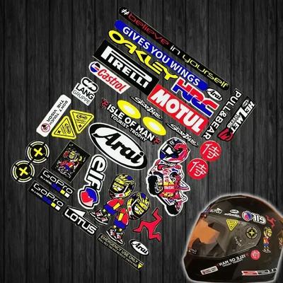 Motorcycle Side Strip Sticker Car Vinyl Decal All Motorcycle Sticker Reflective Stickers Car Decoration for AVG Rossi