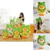Cute Plush Duck Toy Transformed Duck Doll With Hat Duck Pillow Children Girls Birthday Gift