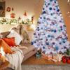 24pcs Large Christmas Hanging Ball Ornaments for Holiday Party Decorations, Xmas Tree Decorations with Festive Colors