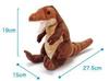 Carolata Tyrannosaurus Plush Toy (Small SizeSitting Series) Soft to the Touch, Realistic (Dinosaur Plush Toy) Doll MascotBirthday Gift Present