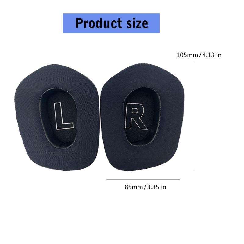 Cooling Gel Earpads Ear Cushions Replacement For G733 G335 Headsets Noise Isolation Foam
