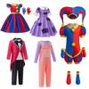 Chica Anime Dibujo Animado Pomni Raghata Jax Caine Disfraz Cosplay Increíble Circo Digital Cosplay Payaso Niño Mono Niños Traje de Halloween