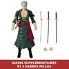 Figurine Anime Heroes 17 cm - Roronoa Zoro - BANDAI One Piece
