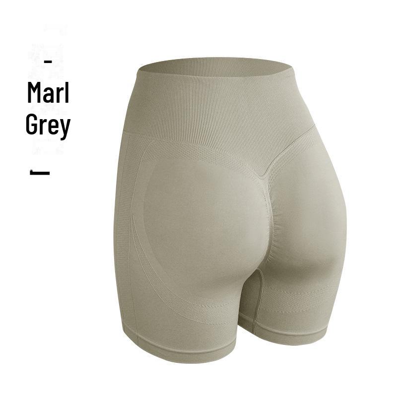 Shorts de Yoga Sans Coutures Taille Haute Ventre Plat