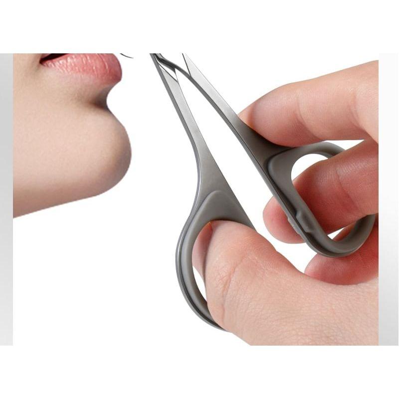 Coolkiss - Stainless Steel Nose Hair Trimmer Scissors